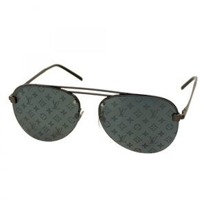 Louis Vuitton Sunglasses Clockwise Z1019e Dark Gun Monogram Men's